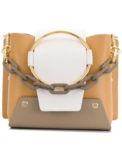 Yuzefi Mini Delila Shoulder Bag - Brown In Brown
