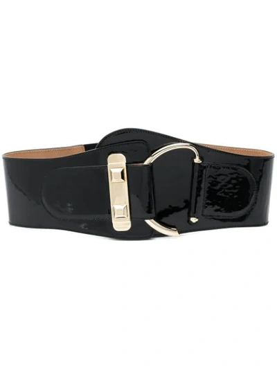 Gucci Curved Belt In Black
