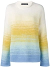 Iris Von Arnim Cashmere Ombré Sweater In Yellow