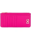 Dolce & Gabbana Logo Wallet In Pink