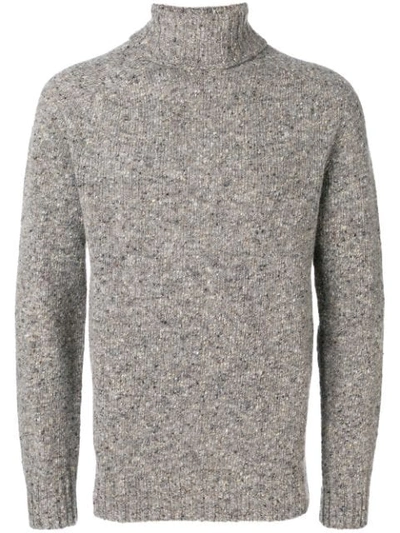 Howlin' Turtleneck Jumper In Grey