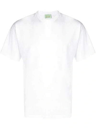 Aries Chest Logo T In White