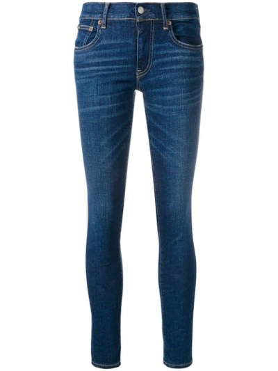 Polo Ralph Lauren Classic Skinny-fit Jeans In Blue