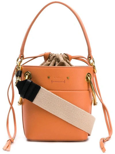 Chloé Roy Bucket Bag - Orange