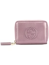 Gucci Interlocking Gg Wallet In Purple