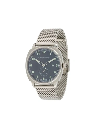 Larsson & Jennings Meridian Milanese 38mm Watch In Silver