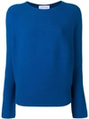 Christian Wijnants Classic Knit Sweater In Blue