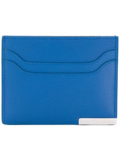Tod's Classic Cardholder In Blue