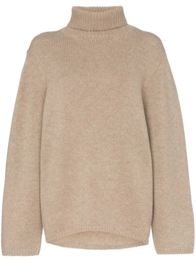 Totême Toteme Cambridge Knitted Jumper - Neutrals In Neutrals
