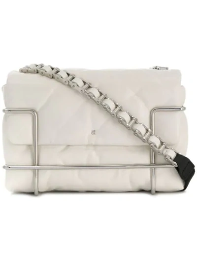 Alexander Wang Halo Quilted Crossbody Bag In White