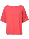 Stella Mccartney Cady Boxy Blouse In Pink