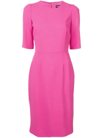 Dolce & Gabbana Classic Pencil Dress - Pink