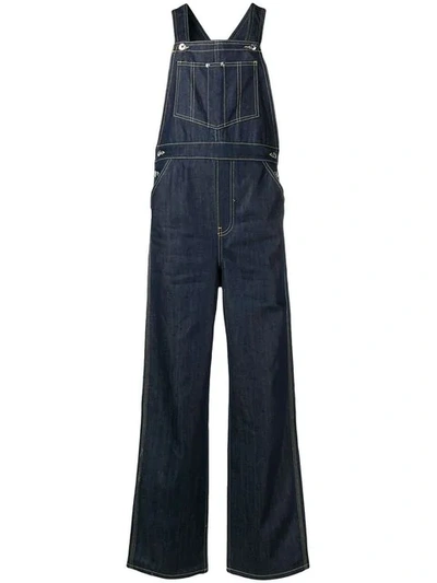 Eve Denim Olympia Overalls In Ra Raw