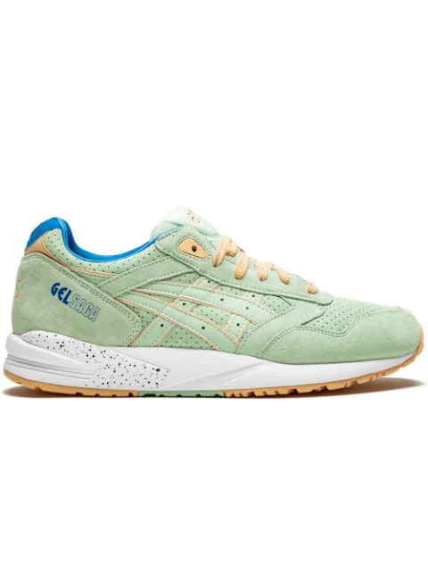 asics gel saga green