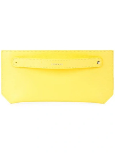 Senreve Bracelet Pouch Bag In Yellow
