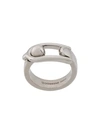 Goossens Boucle Ring In Silver