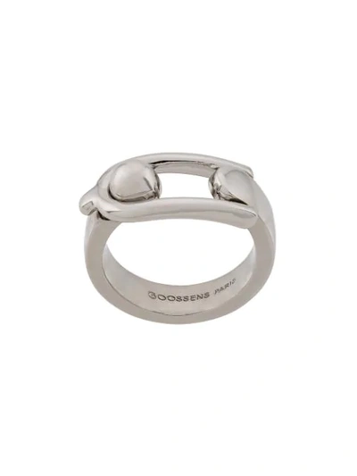 Goossens Boucle Ring In Silver