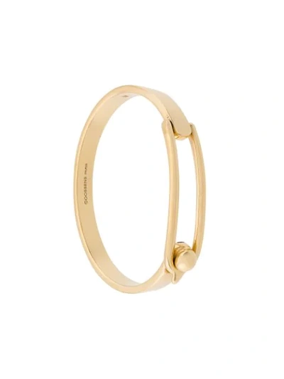 Goossens 'boucle' 24k Gold-plated Bracelet In Metallic