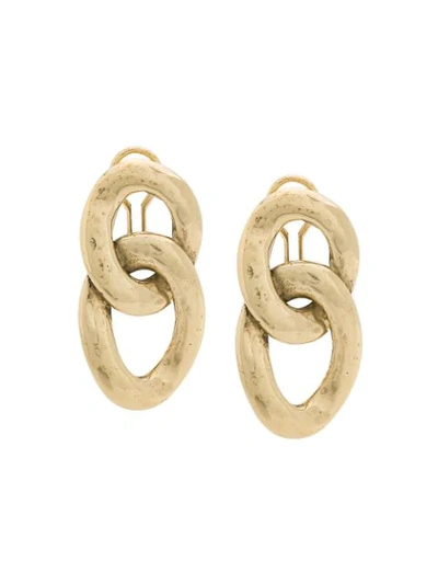 Goossens Lhassa Earrings In Gold