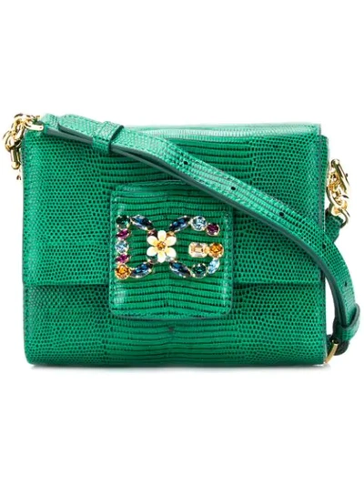 Dolce & Gabbana Dg Millennials Crossbody Bag In Green