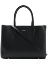 Lanvin Medium Journée Tote In Black