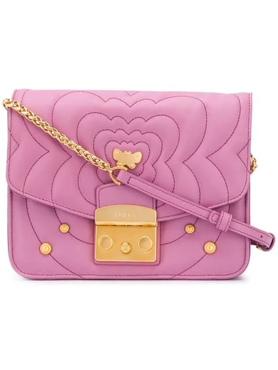 Furla Metropolis Crossbody Bag In Pink