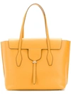 Tod's Joy Medium Tote Bag In Yellow