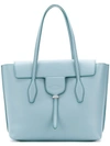 Tod's Joy Medium Tote Bag In Blue