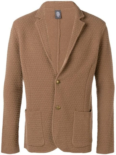 Eleventy Cardigan Mit Schmalem Schnitt In Brown