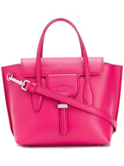 Tod's Joy Mini Tote Bag In Pink