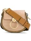 Chloé Kleine 'tess' Schultertasche In Neutrals