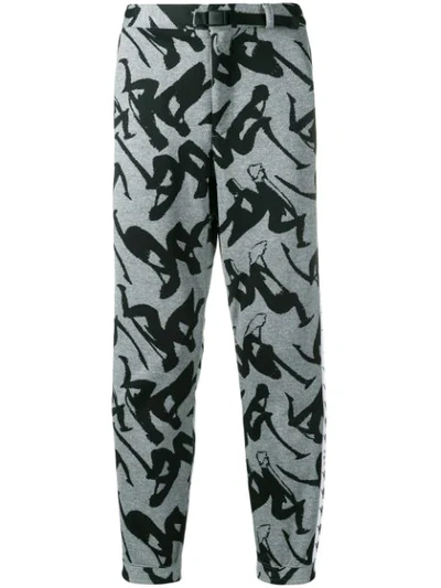 Perks And Mini Pam  Logo Track Pants - Grey