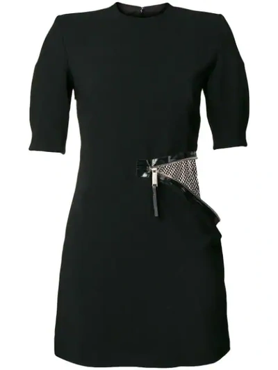 Dsquared2 Fitted Mini Dress In Black
