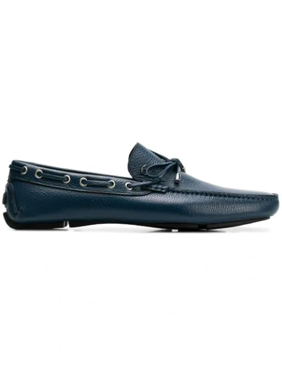 Just Cavalli Classic Loafers In Dark Blue