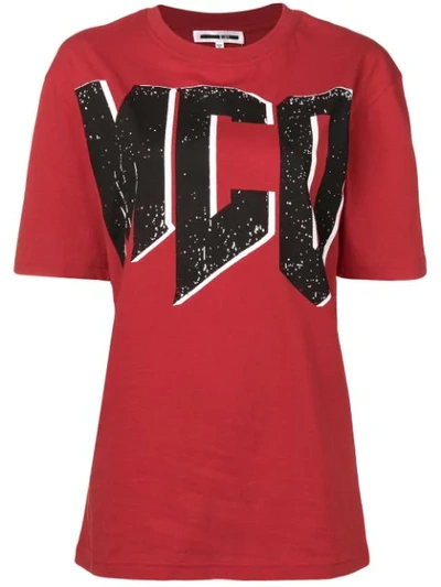 Mcq By Alexander Mcqueen Logo T-shirt In Red