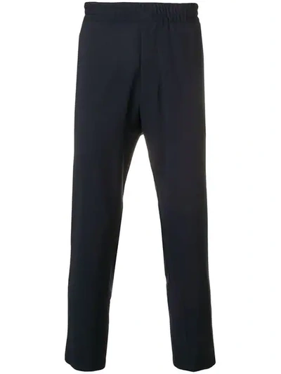 Prada Classic Jogging Trousers In Blue