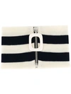 Jw Anderson Zipped Scarf In White