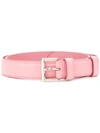 Prada Buckle Belt In Pink
