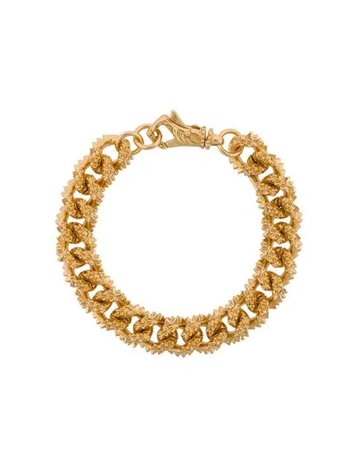 Emanuele Bicocchi Chain-link Bracelet In Gold