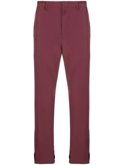 Prada Techno Stretch Trousers In Pink