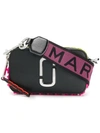 Marc Jacobs The Softshot Crossbody Bag In Black