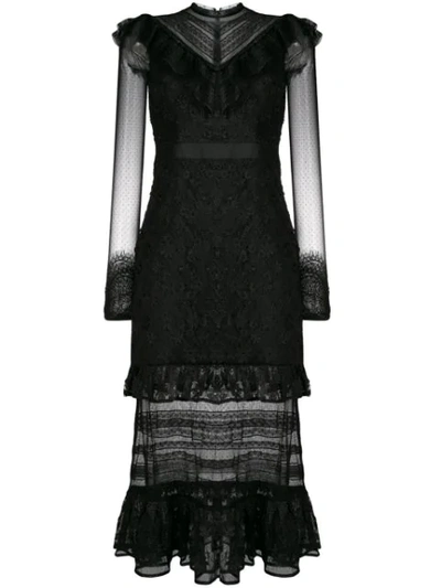 Three Floor Seven Wonders Dress In Black