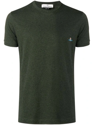 Vivienne Westwood Logo T In Green