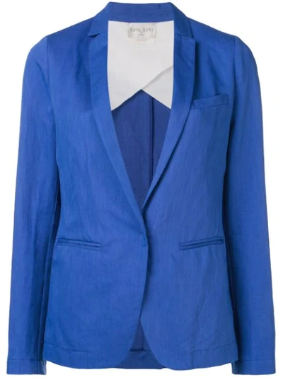 Forte Forte Classic Formal Blazer In Blue