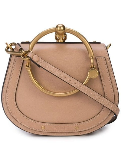 Chloé Nile Bracelet Bag In Neutrals