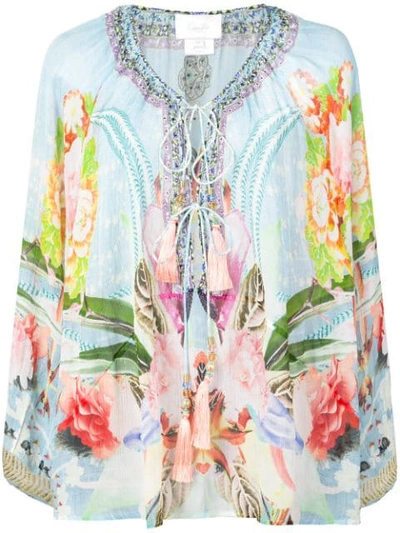 Camilla Top In Multicolour