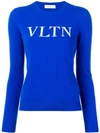 Valentino Vltn Jumper In Blue