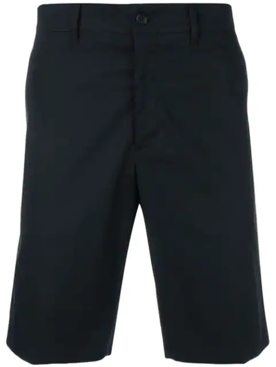 Prada Chino Style Shorts In Black