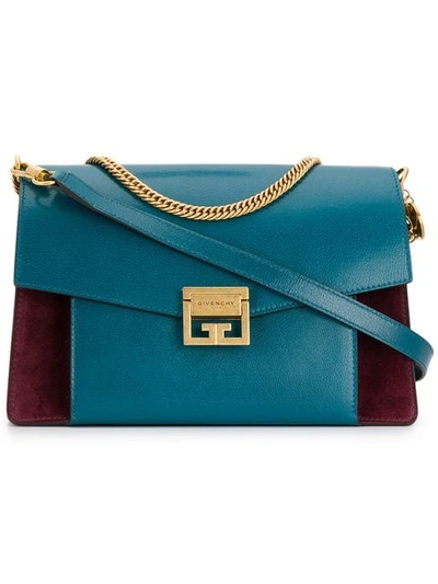 Givenchy Gv3 Shoulder Bag In Blue