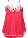 Iro Top Mit Spitzendetail In Pink